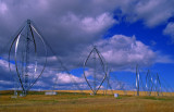(EN1) Vertical axis wind turbines, Pincher Creek, Alberta, Canada