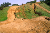 (WES25) Dirt bike activity accelerates erosion on this slope, Redlands, CA