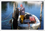 Fisherman at work