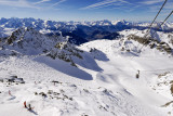 View down from Mont Fort