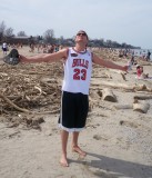 First warm day of the year