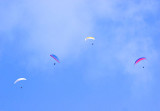 Minimalist paragliding...