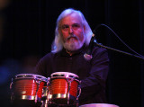 Kirk Harwood, longtime Norton collborator, performing with Carlos Reyes