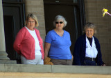 Chico Mayor Anne Schwab (left) watches from above