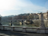 Crossing Tiber River