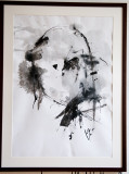 viso cervantesco, ink on paper,50x70