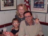 Johnny Dark and Cynthia Cowgill Dougherty with grandson Bradley Jeans