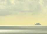 Summer rain on Blacksod Bay
