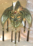 Ornate golden mask