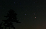 Perseid Meteor Slashing Through The Big Dipper