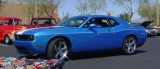 beautiful blue<br>Dodge Challanger
