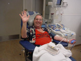 Jeff donating platelets