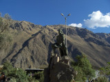 Jefe Inca en Ollantaytambo