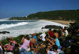 Eddie Aikau Surf Contest Spectators