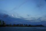 Moonlight over Waikiki