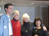 Ron Vereggen, Larry Nims, Sopie ___ and Virginia ___