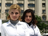 Andreea Popa si Tatiana Rarinca<br>top models