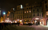 Prague by night