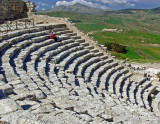 Segesta theater.