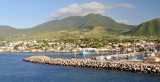 Port of Basseterre in the distance