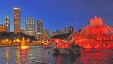 Buckingham Fountain in Grant Park