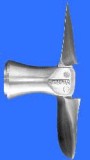 Slipstream sail drive prop