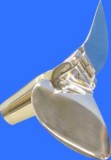 Slipstream shaft drive prop