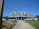 front path to clubhouse