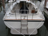 stern with platform & ladder