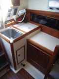 galley to port, opposite head