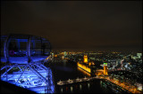 Panorama from the London Eye