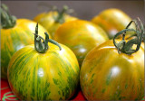 Striped tomatoes