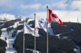 2010 Olympic Flags at Whistler village.