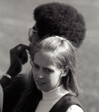 Cheerleader and Afro - McMaster University