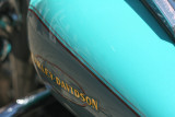 Turquoise Harley