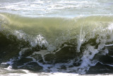 Wave at Brighton beach.
