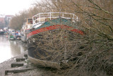 Houseboats near Kew Bridge.