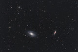 M81 82 and NGC 3077 Widefield
