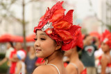 Actress in parade