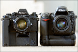 Nikon F3 vs Nikon D700