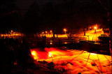 Lightshow at Slussholmen