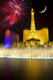 Vegas Strip Fireworks