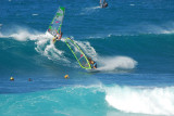 hookipa wind surfers