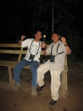 Elder & Luis completing another day in the Jungle