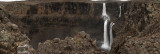 the classics of Putorana plateau - 103 meters high waterfall on Amnundakta river
