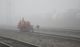 the station of Lesosibirsk