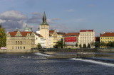 Vltava weir