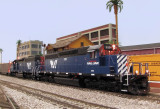 MRL 250 & 303 pulling a coal train.
