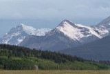 From Hiway 1, approaching the Rockies