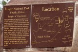 Sign at the Tropic Of Capricorn